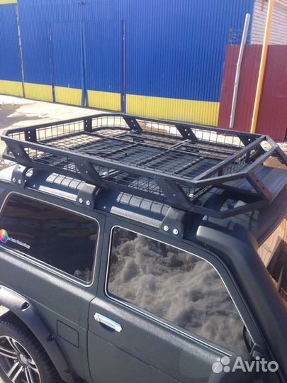 Экспедиционный багажник на крышу Нива 2121