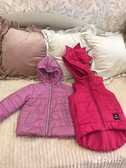 Пакет вещей для девочки, размер 98-110
