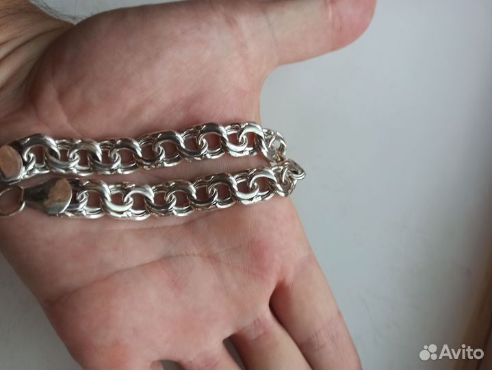 Серебряный Браслет Бисмарк