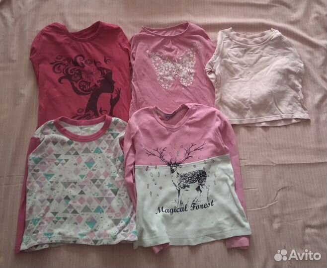 Огромный пакет вещей на девочку р. от 80 до 110см