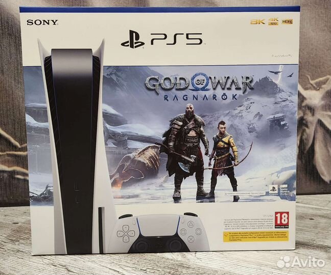 Sony playstation 5 + god of war ragnarok 1216A