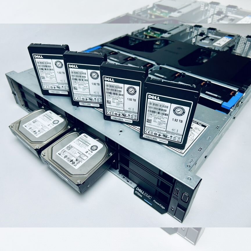 [R750XS] Сервер Dell 12lff 2sff Xeon Gold 6330 384gb R750xs