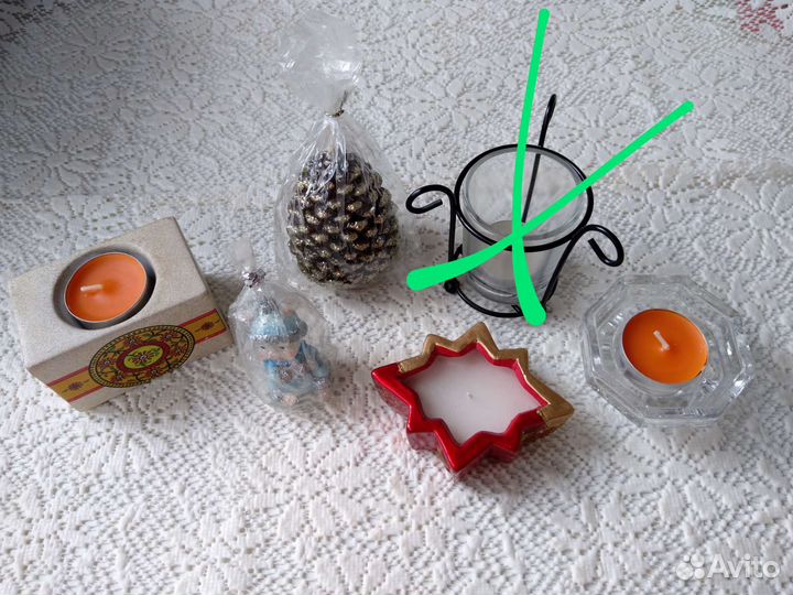 Подсвечники и свечи