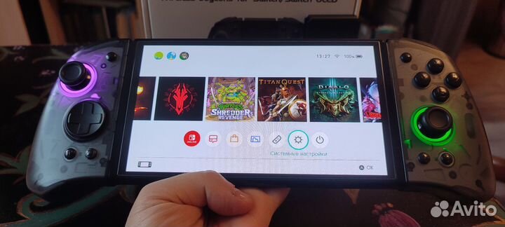 Joycons для nintendo switch stellar T5 джойкон