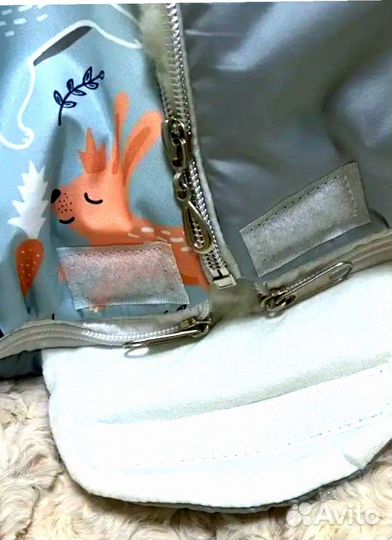 Набор на выписку для новорожденного зимний (серый)