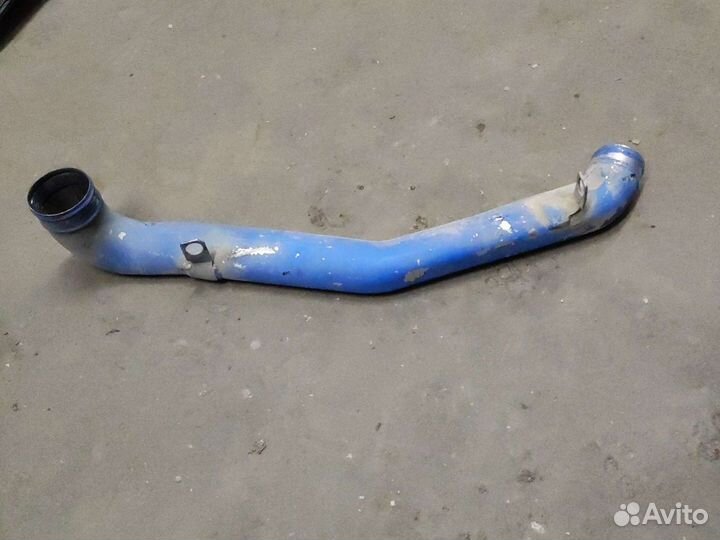 Труба низ ауди s4 s6 2.2Т на интеркулер