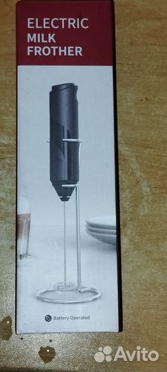 Капучинатор. Вспениватель для молока черный