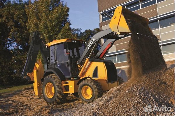 Услуги, Аренда Экскаватора-Погрузчика,Гидробур