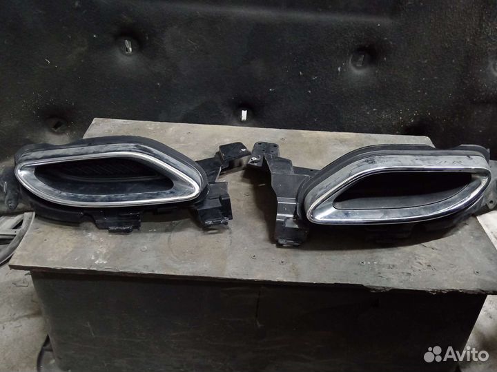 Задний бампер на mercedes w205 amg