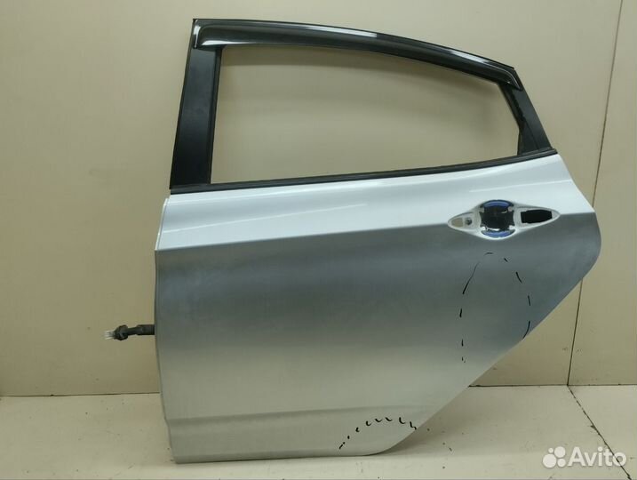 Дверь задняя левая, Hyundai Solaris 2010-2017