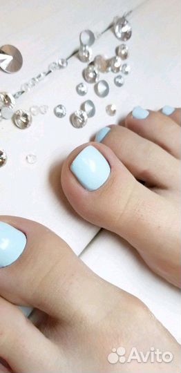 Маникюр гель лак Педикюр