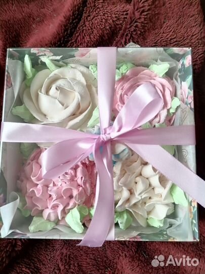 Зефирные цветы