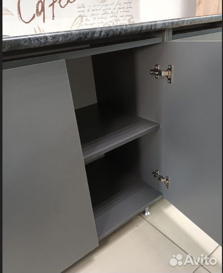 Кухня 2 метра челси графит