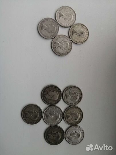 Серебряные монеты