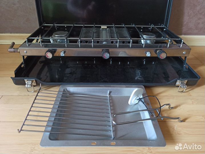 Туристическая газовая плита с грилем Gosystem