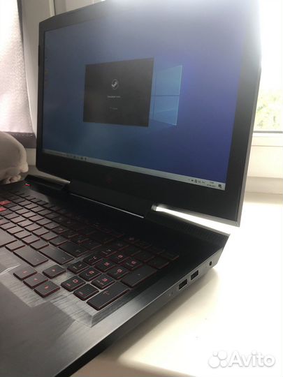 Игровой ноутбук HP omen 17