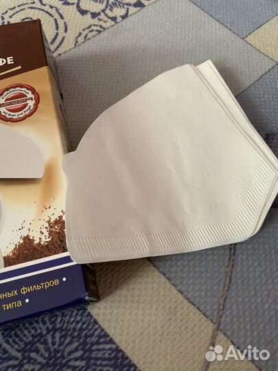 Фильтры бумажные для кофеварк topperr