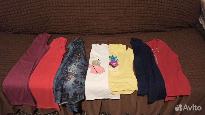 Вещи пакетом на девочку 11 12 лет