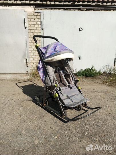 Детские санки коляска