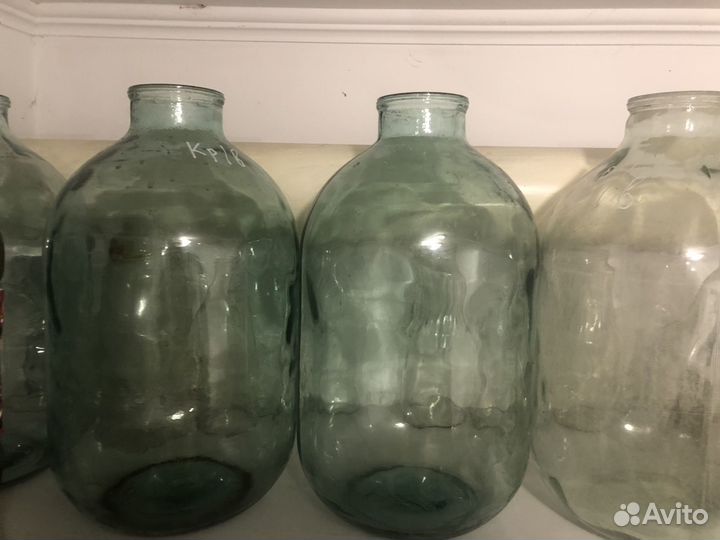 Банка 10 литров стеклянная