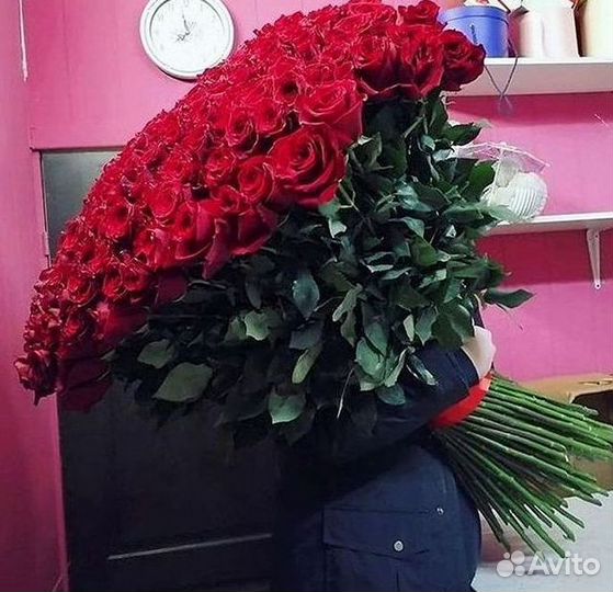 Высокие розы Гигантские розы 110 Доставка цветов