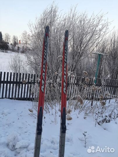 Лыжи беговые madshus, катался 1 год