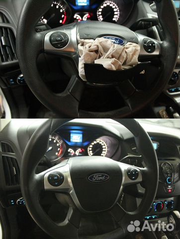 Руль, муляж, подушка на Ford Focus 3