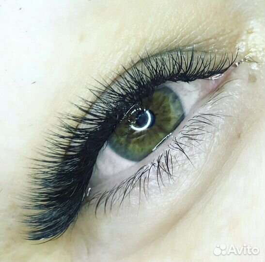 Наращивание ресниц на дому