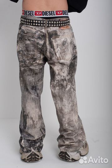 Джинсы Acne Studios Splashes