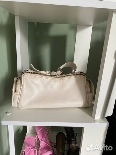 Белая сумка