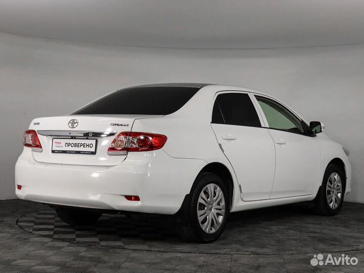 Toyota Corolla 1.6 МТ, 2012, 231 410 км