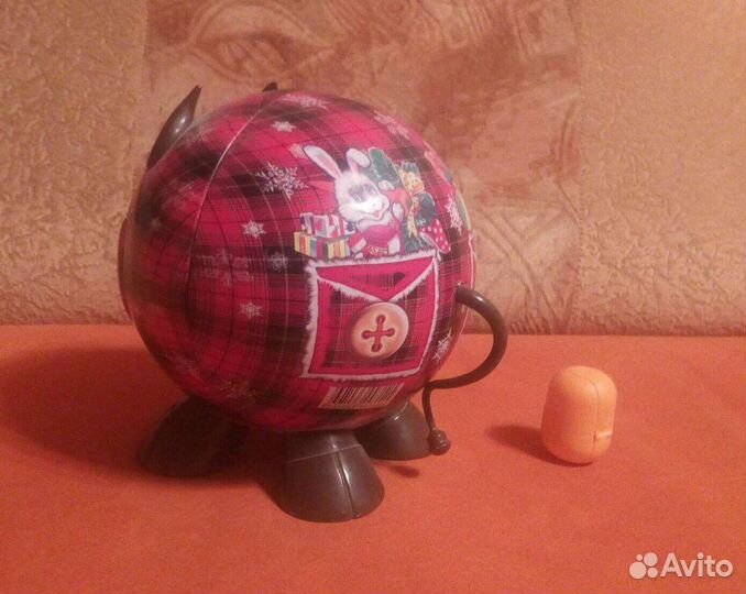 Игрушка-жестянка бычок