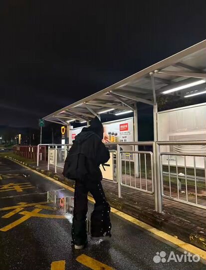 Balenciaga distressed bomber type