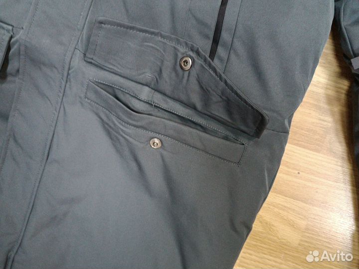 Парка куртка зимняя Adidas grey