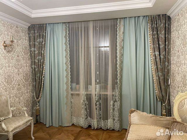 Пошив штор и тюлей