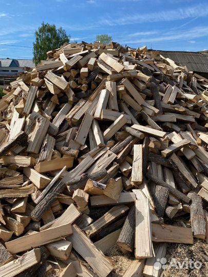 Дрова колотые и не колотые