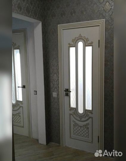 Двери межкомнатные белые