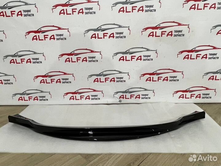 Губа переднего бампера BMW F10 m look