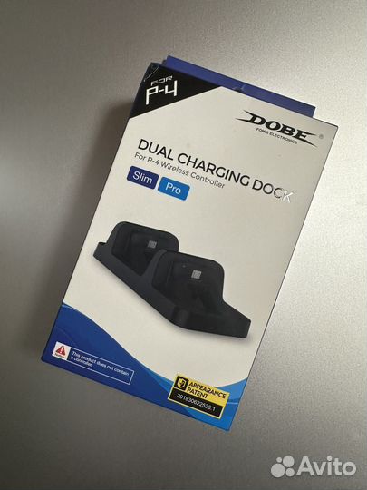 Зарядная станция ps4 для джостика/контролера dobe