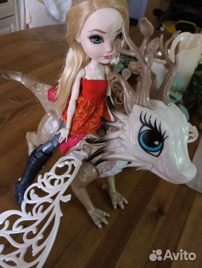 Кукла ever high + дракон