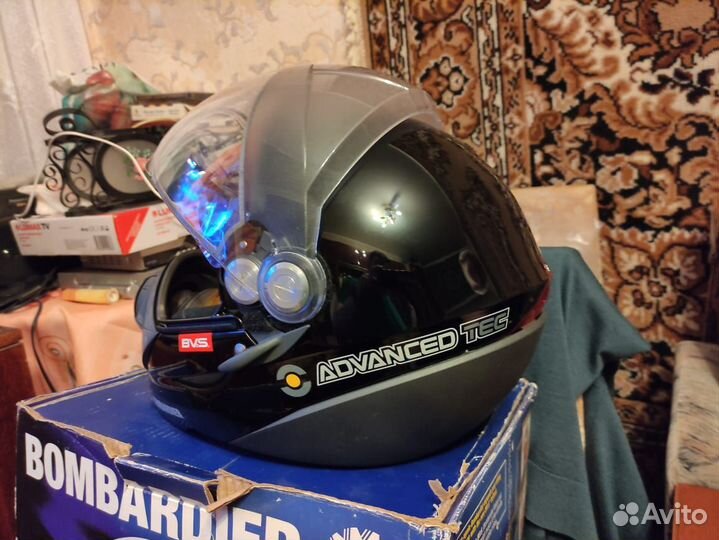 Шлем модуляр для снегохода Bombardier