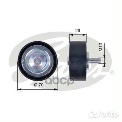 Ролик обводной приводного ремня T36396 Gates