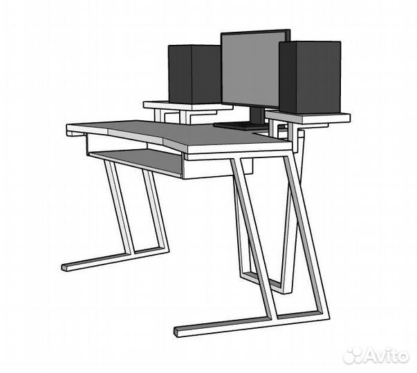 Стол звукорежиссера для студии