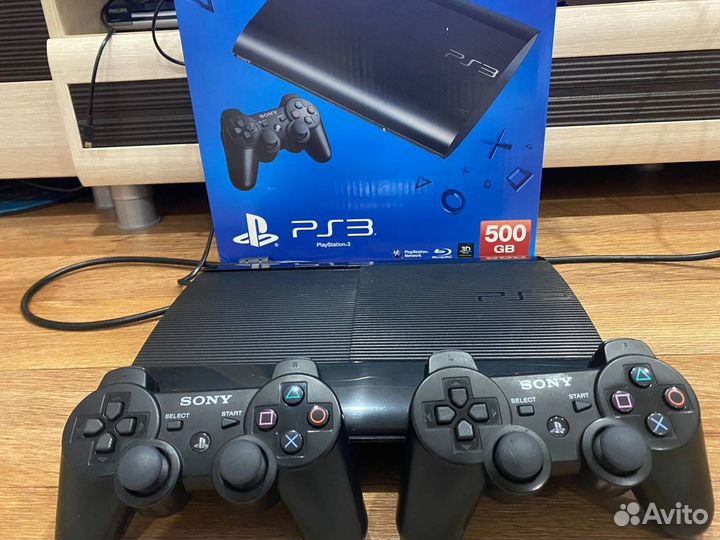 Sony Playstation 3 Super slim 500gb прошитая
