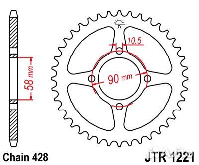 Звезда JTR 1221.44