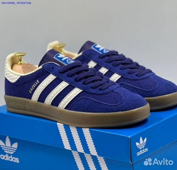 Кроссовки Adidas Gazelle Navy (Арт.39251)