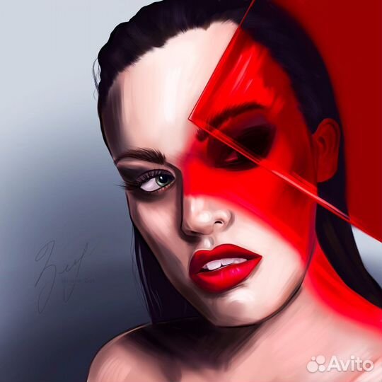 Цифровой портрет по фото