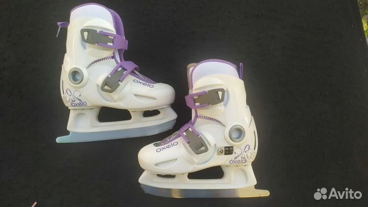 Коньки oxelo раздвижные (р. 28-30)