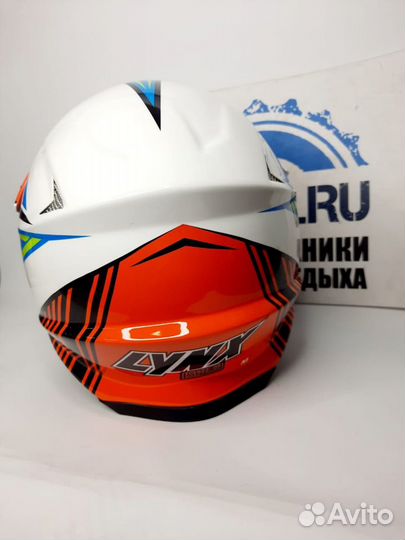 Шлем кроссовый Lynx, размер M, 6640400600