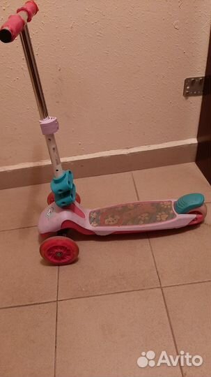 Самокат детский трехколесный